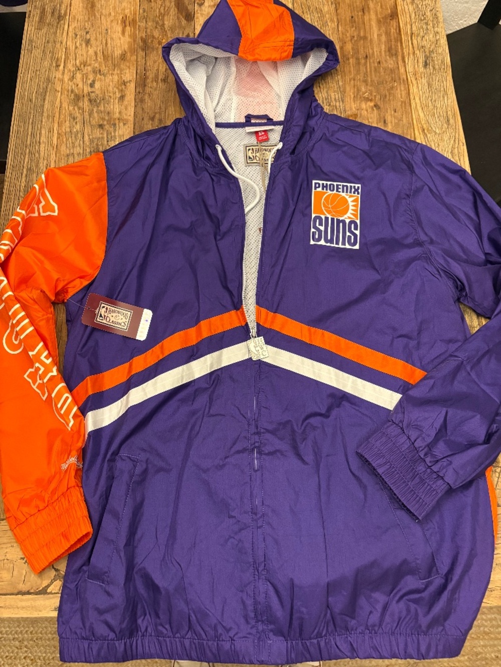 Mitchell and Ness Undeniable Phoenix Suns Windbreaker XL